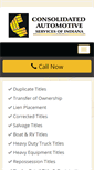 Mobile Screenshot of consolidatedautoservices.com